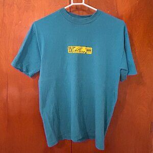 Blue Don't Over Think S*** T-Shirt Mens S